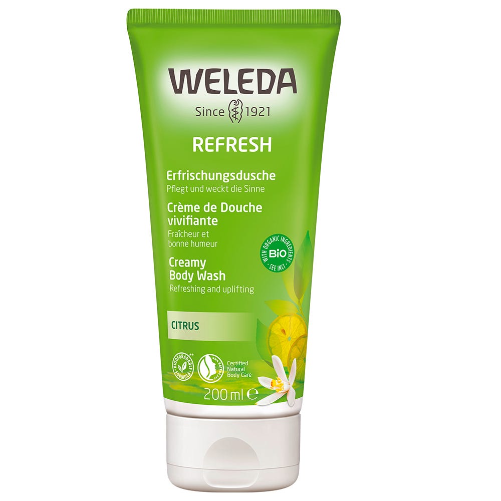Weleda Refresh Shower Cream Citrus 200 ml