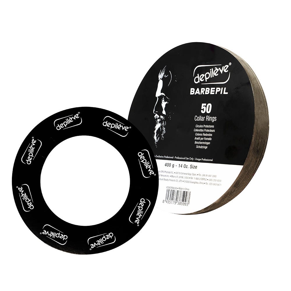 depileve Collar Rings White 50 Stück