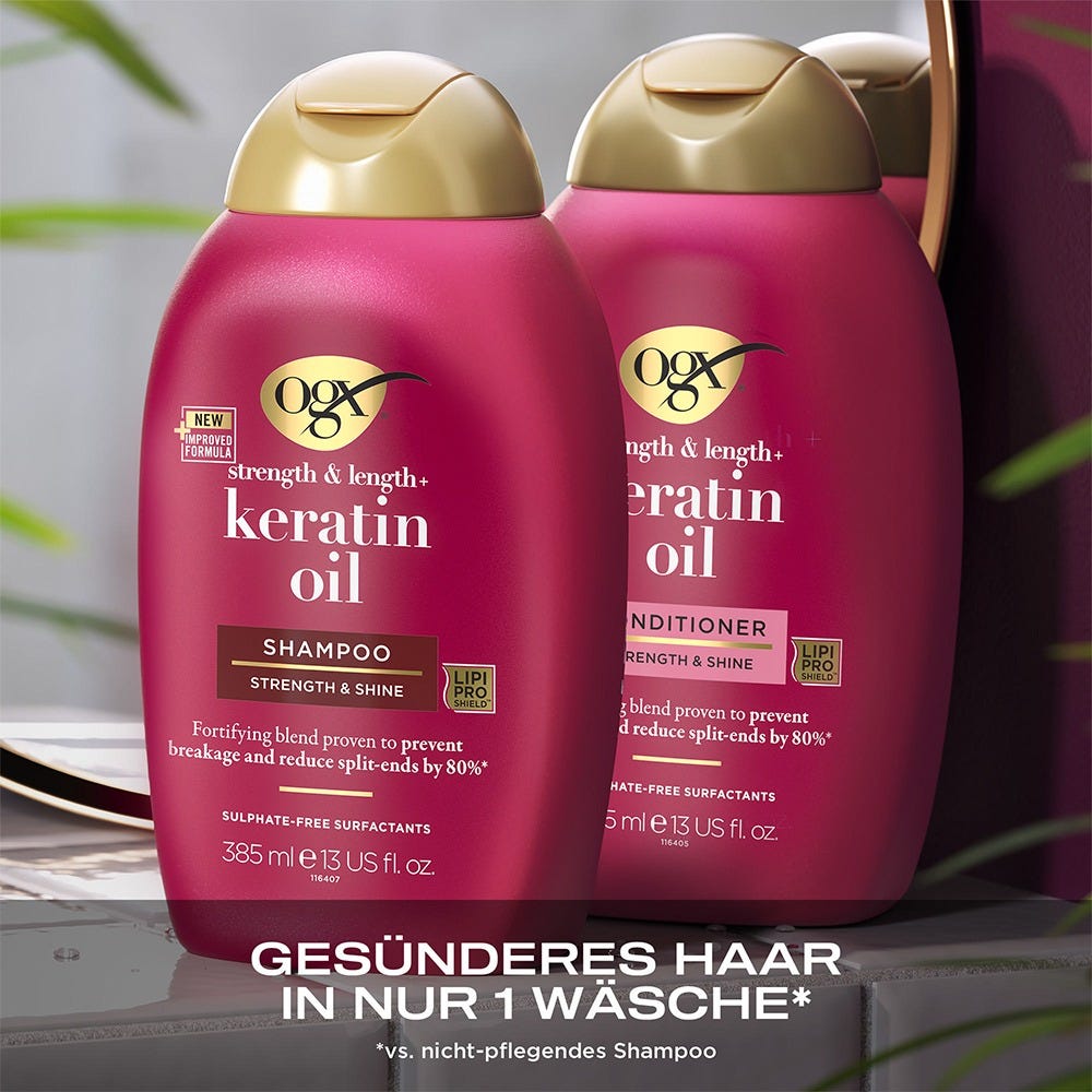 OGX Anti Breakage Keratin Oil Conditioner 385 ml