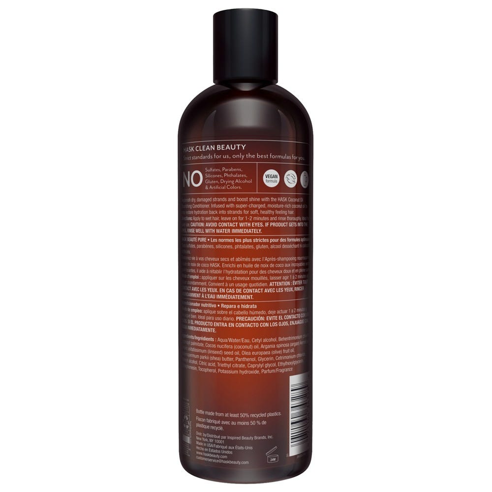Hask Coconut Oil Conditioner 355 ml