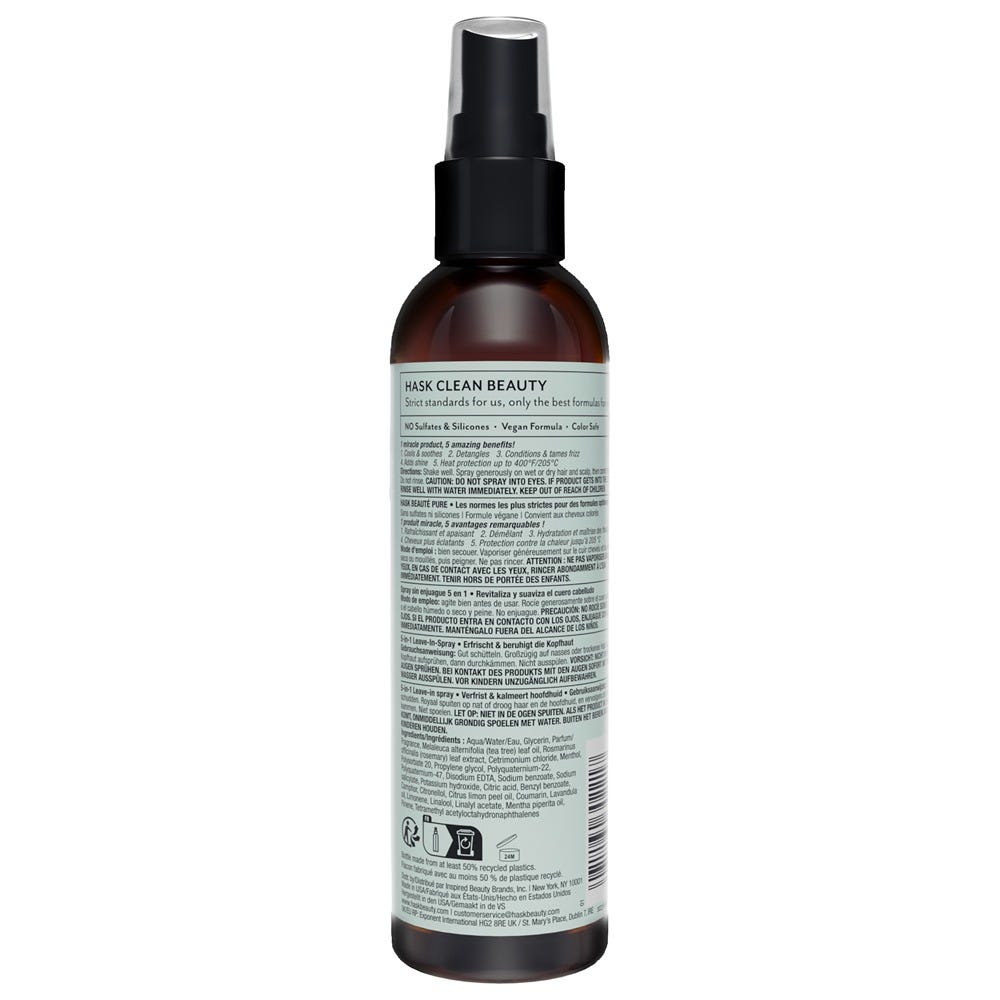 Hask Tea Tree Oil & Rosemary Leave In Conditioner 175 ml