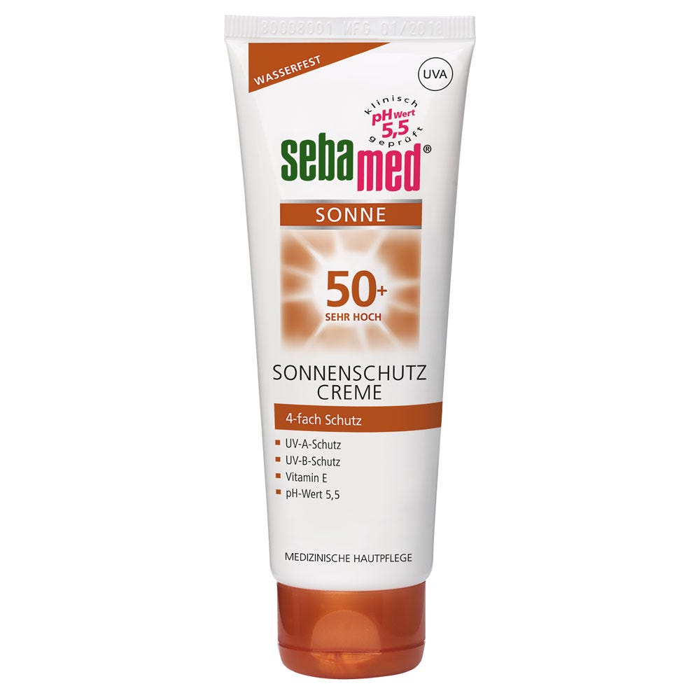 sebamed  Sonnenschutz Creme LSF 50+, 75 ml