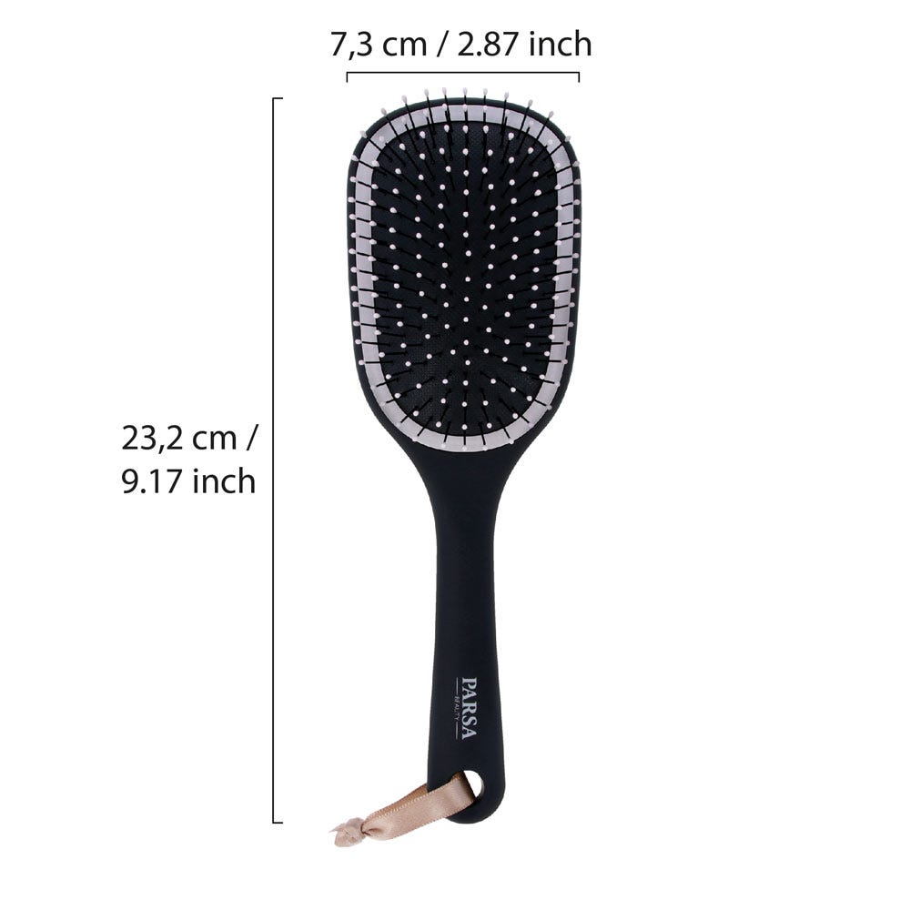 PARSA Beauty Entwirrbürste Wet & Dry schwarz