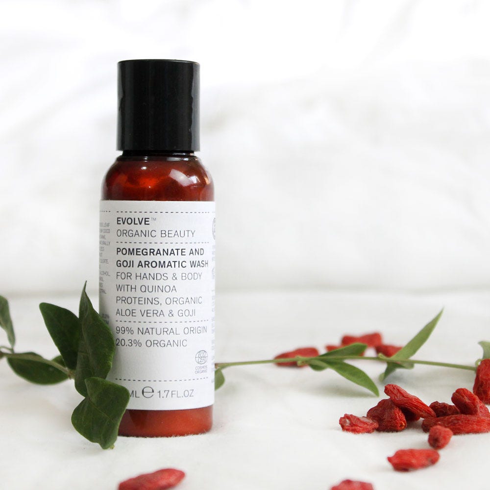Evolve Pomegranate and Goji Aromatic Wash
