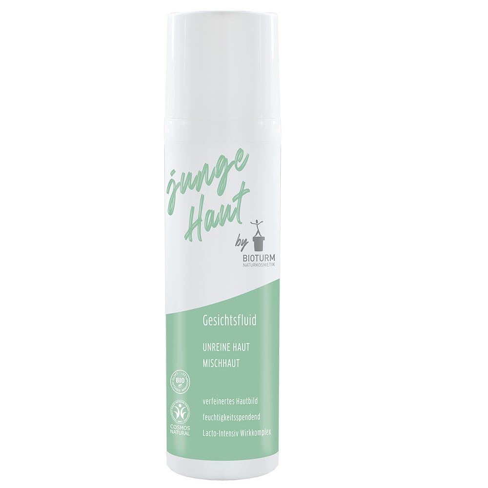 BIOTURM Gesichtsfluid junge Haut 75 ml