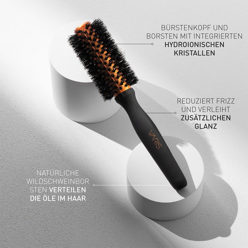VARIS Rundbürste Boar Brush S