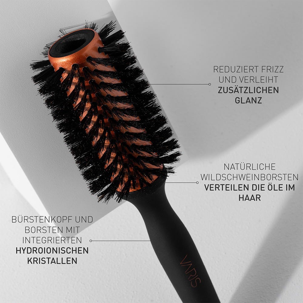 VARIS Rundbürste Boar Brush M