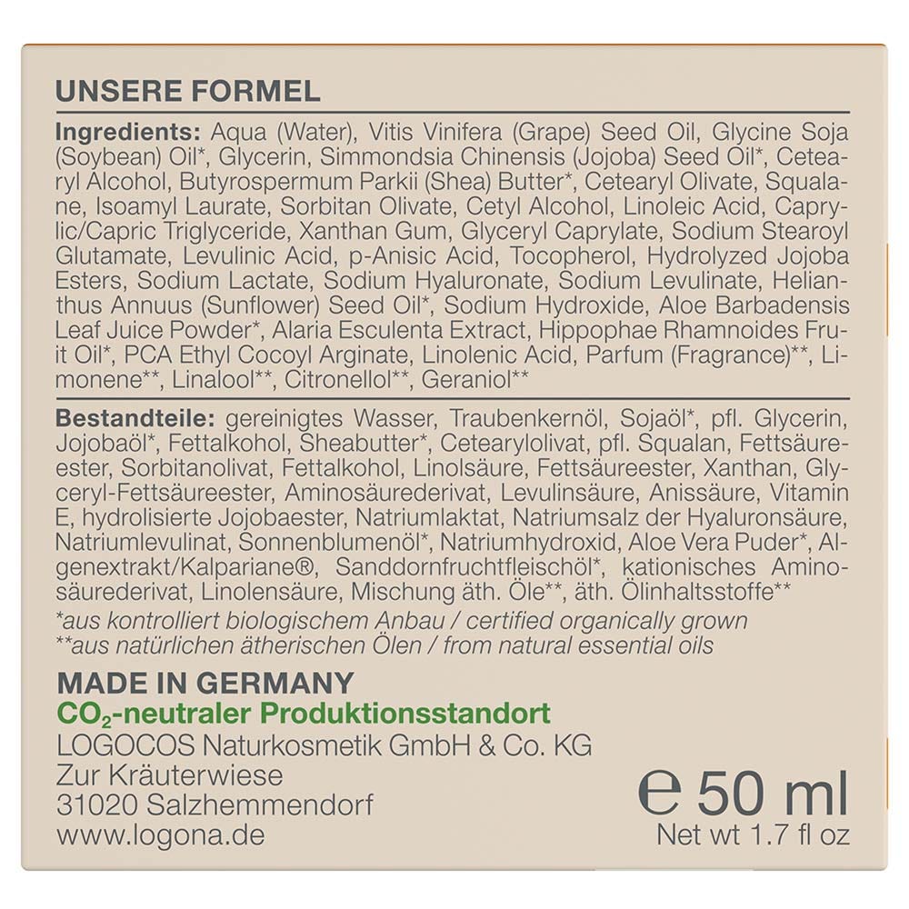 LOGONA Age Protection Tagescreme Extra Straffend 50 ml 