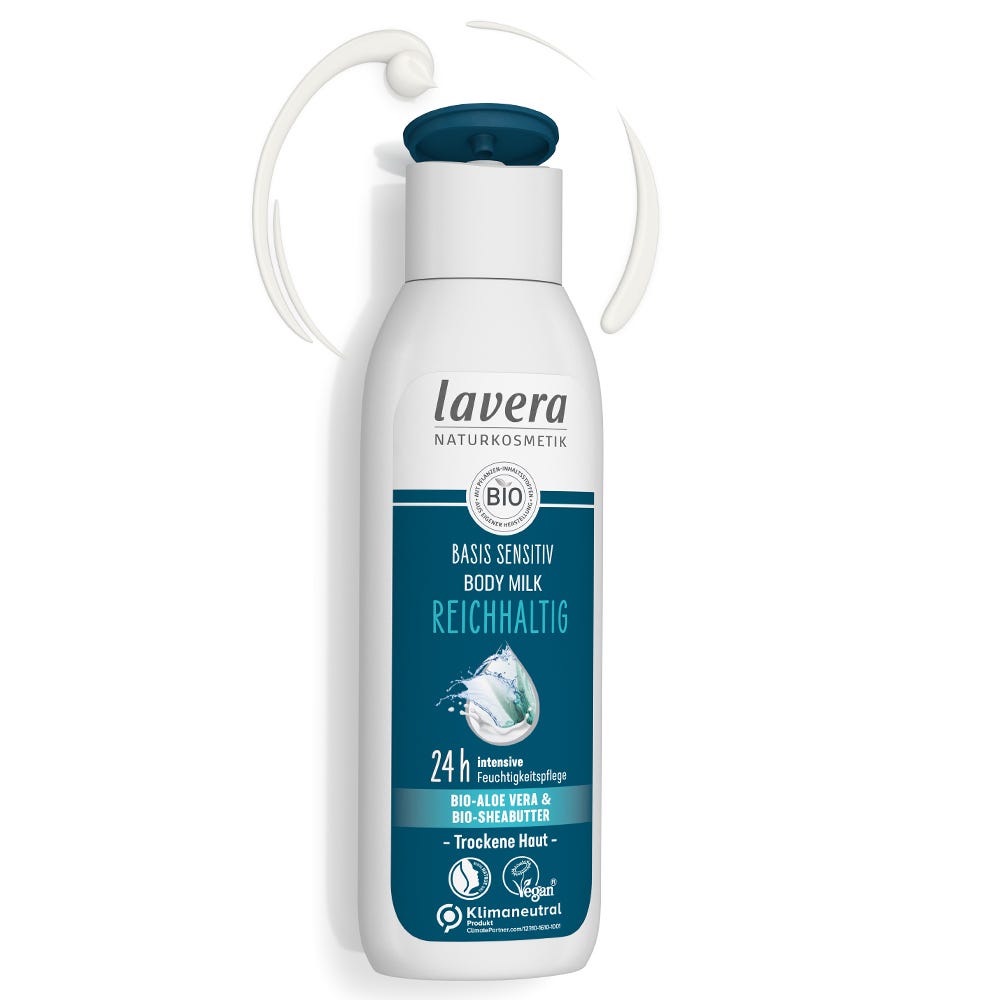 Lavera Basis Sensitiv Body Milk Reichhaltig 250 ml