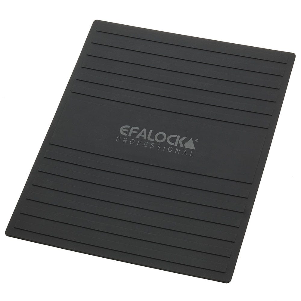 Efalock Silikonmatte für Piccolo schwarz
