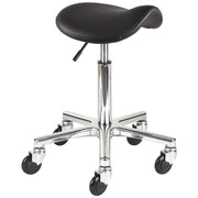 Efalock Rollhocker Clic Tec Classic Saddle Comfy Alu M
