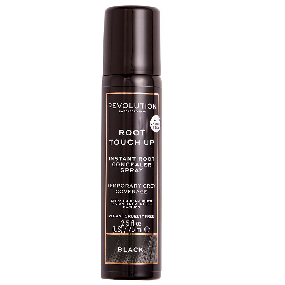 Revolution Hair Root Touch Up Black 75 ml 