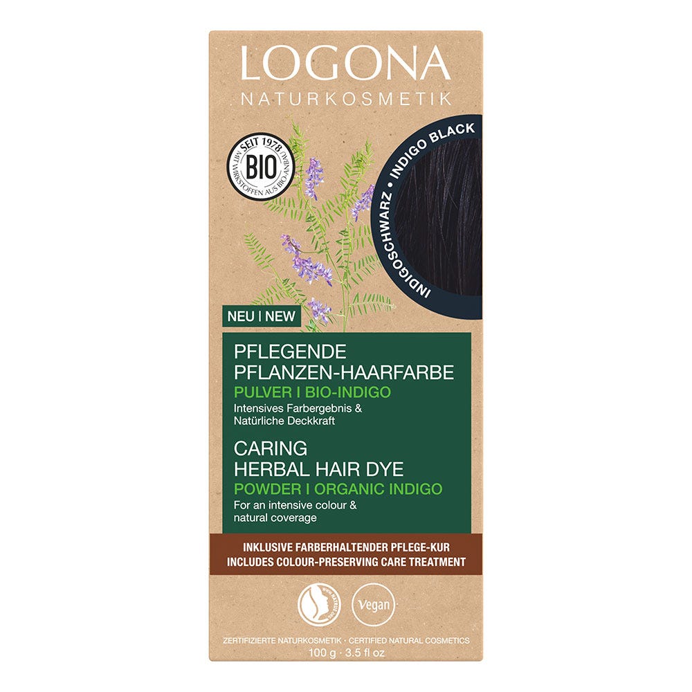 LOGONA Pflanzen-Haarfarbe Pulver 100 ml