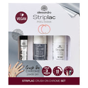 alessandro International Striplac Silver Crush On Chromeset 3er 