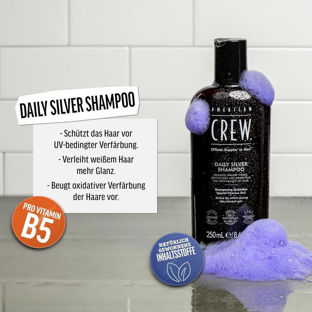 American Crew Daily Silver Shampoo 250 ml