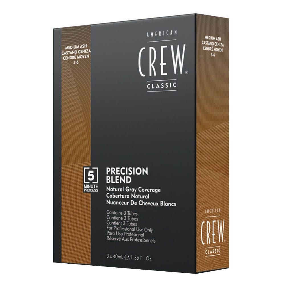 American Crew Precision Blend Medium Ash 3 x 40 ml