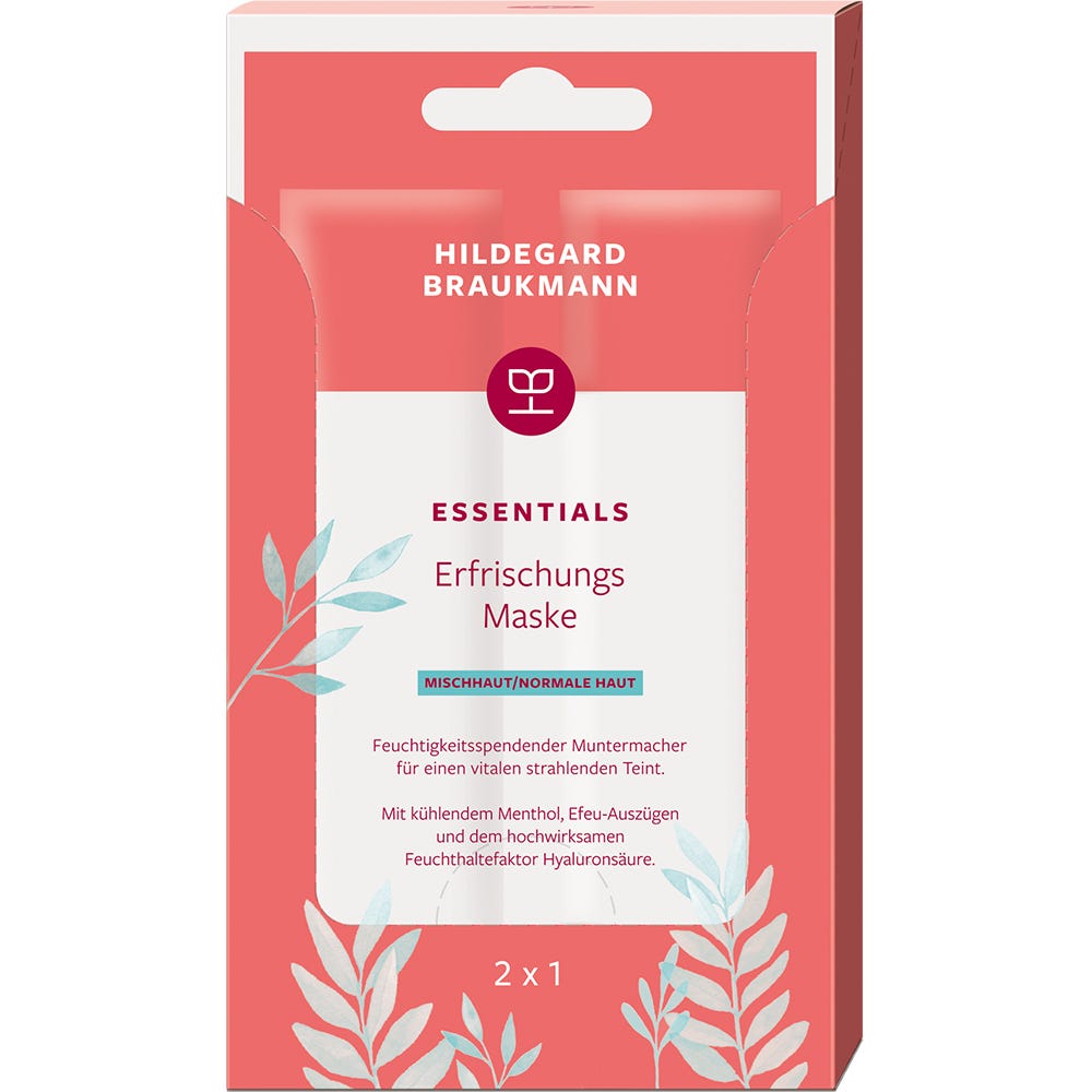 Hildegard Braukmann Essentials Erfrischungsmaske 2x7 ml
