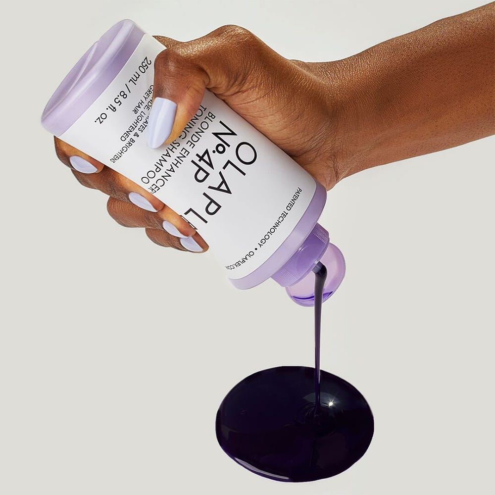 Olaplex Bundle No. 4-P + No. 7 Blonde Enhancer Toning Shampoo & Bonding Oil