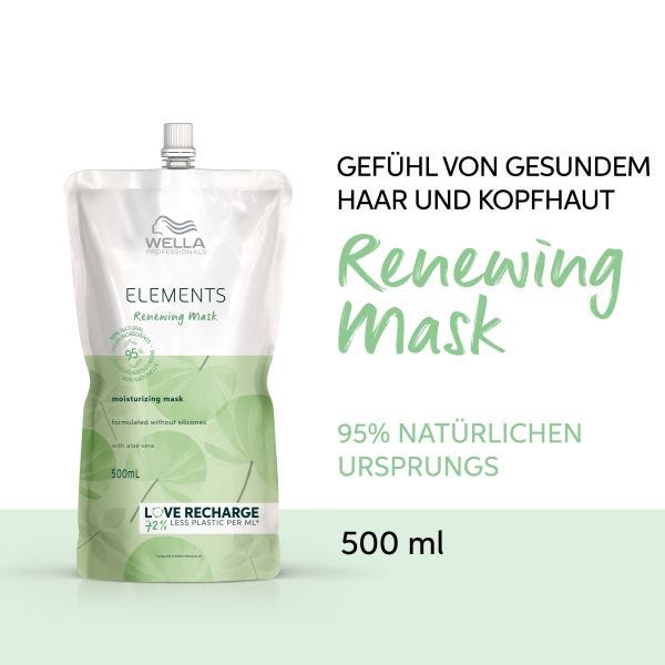Wella Care³ Elements Renewing Mask Refill 500 ml 