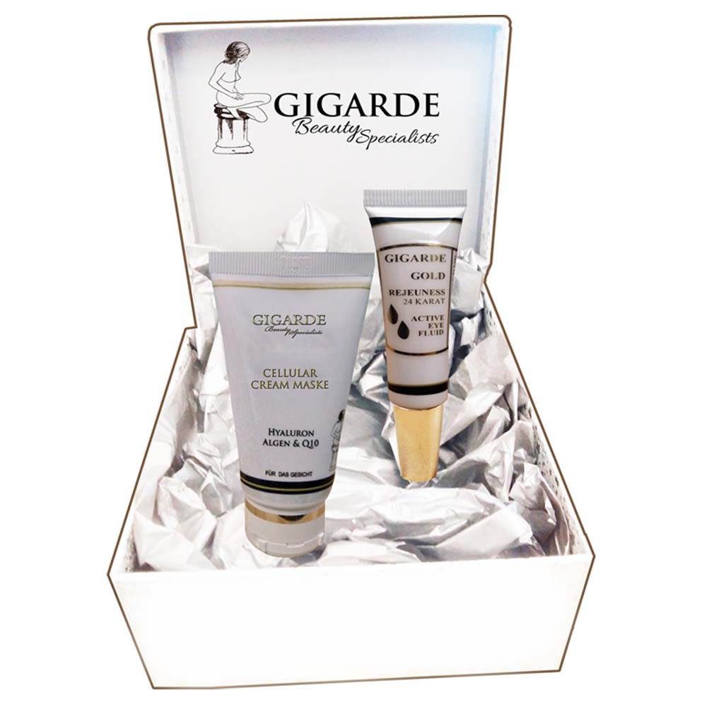 Gigarde Cellular Cream Mask + REJEUNESS 24 Karat Eye Fluid im Set