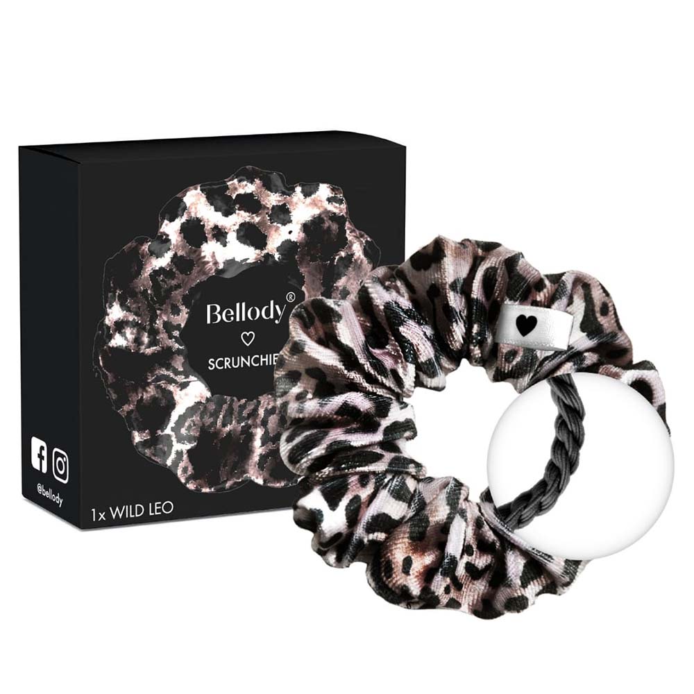 Bellody Original Velours Scrunchie Wild Leo 