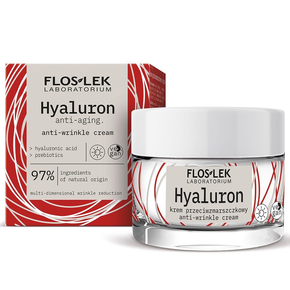 Floslek-Hyaluron Anti-Falten-Tagescreme 50 ml 