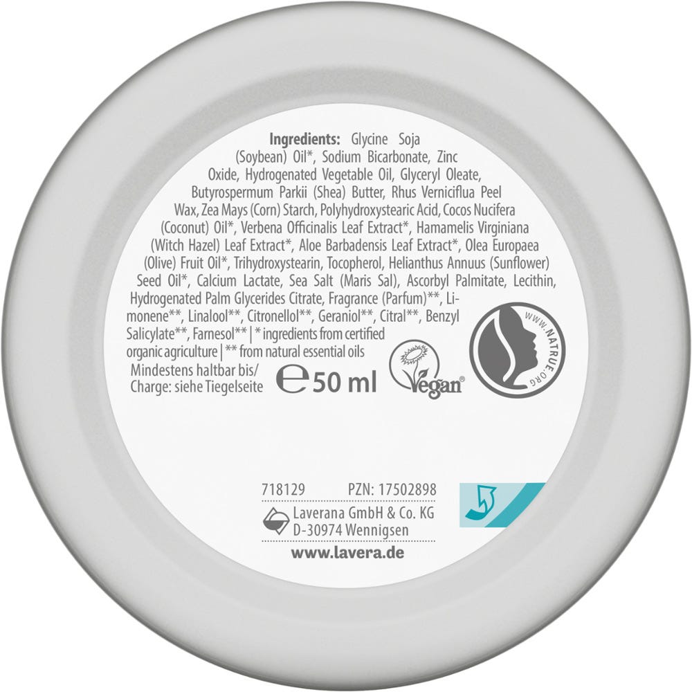 Lavera Deo Creme Basis Sensitiv 50 ml