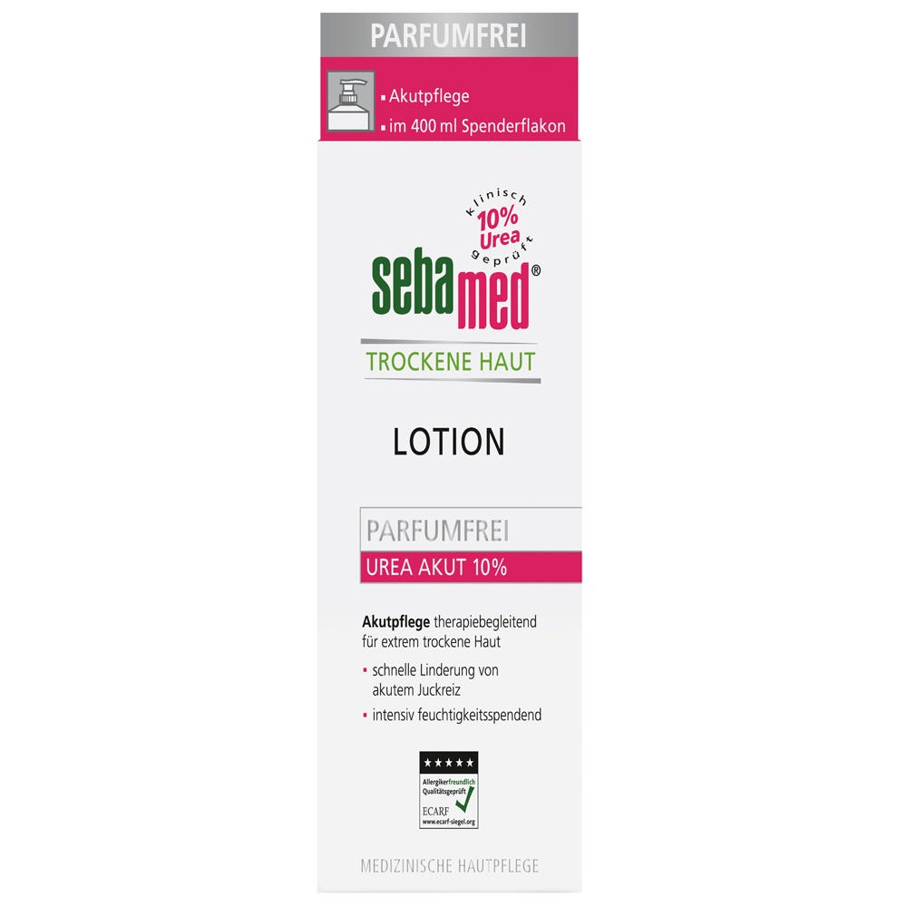 sebamed Lotion Urea Akut 10 % parfümefrei