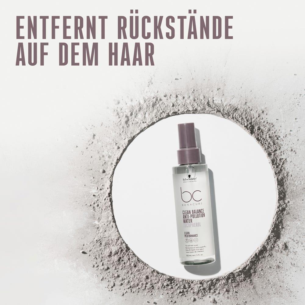 Schwarzkopf BC Bonacure Clean Balance Anti-Pollution Water 150 ml