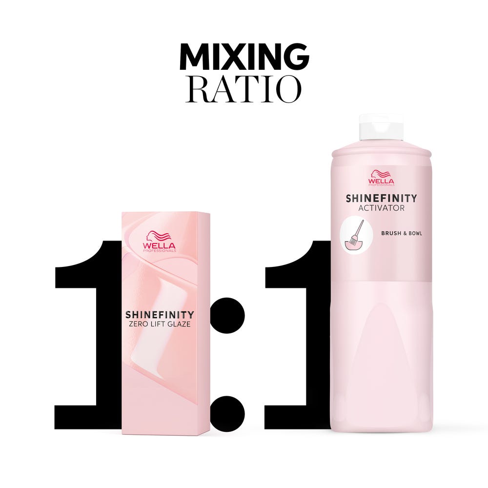 Wella Shinefinity Glaze Activator Brusch Bowl 2% 1 L