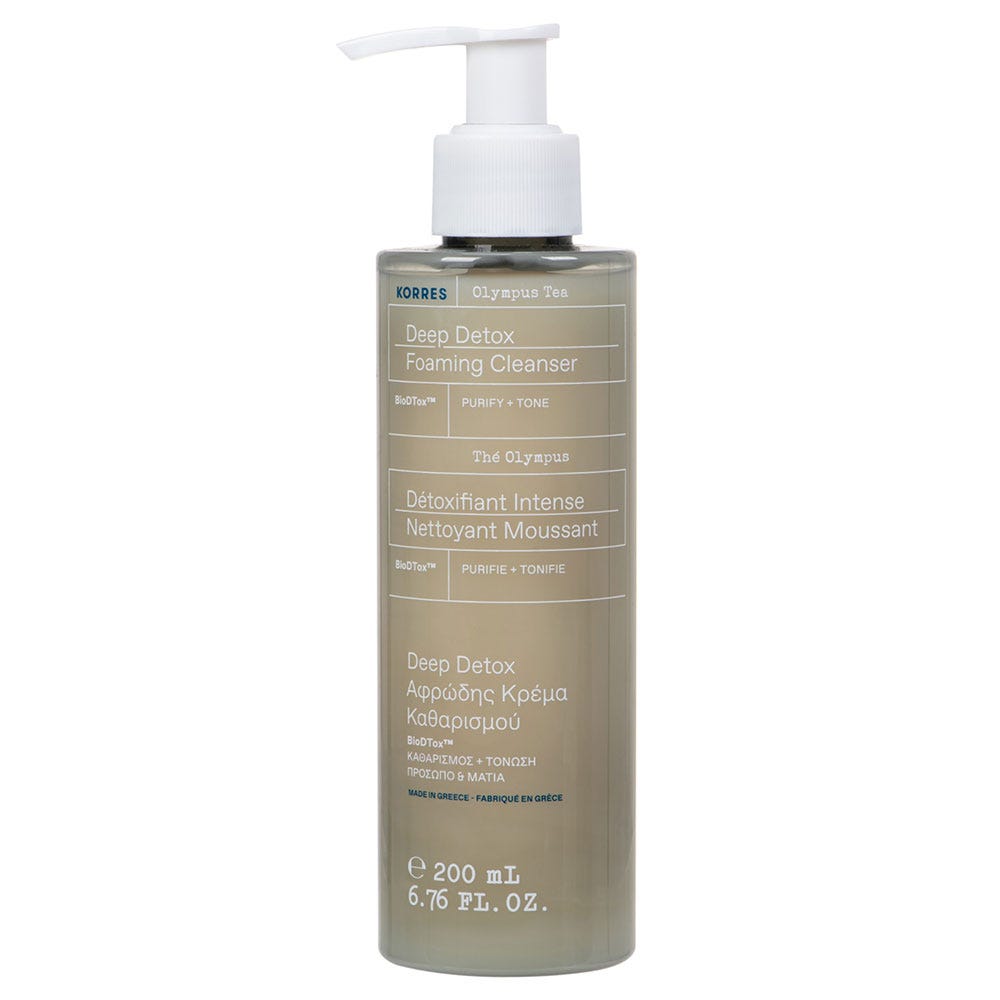 Korres Olympus Tea Detox-Reinigungscreme 200 ml