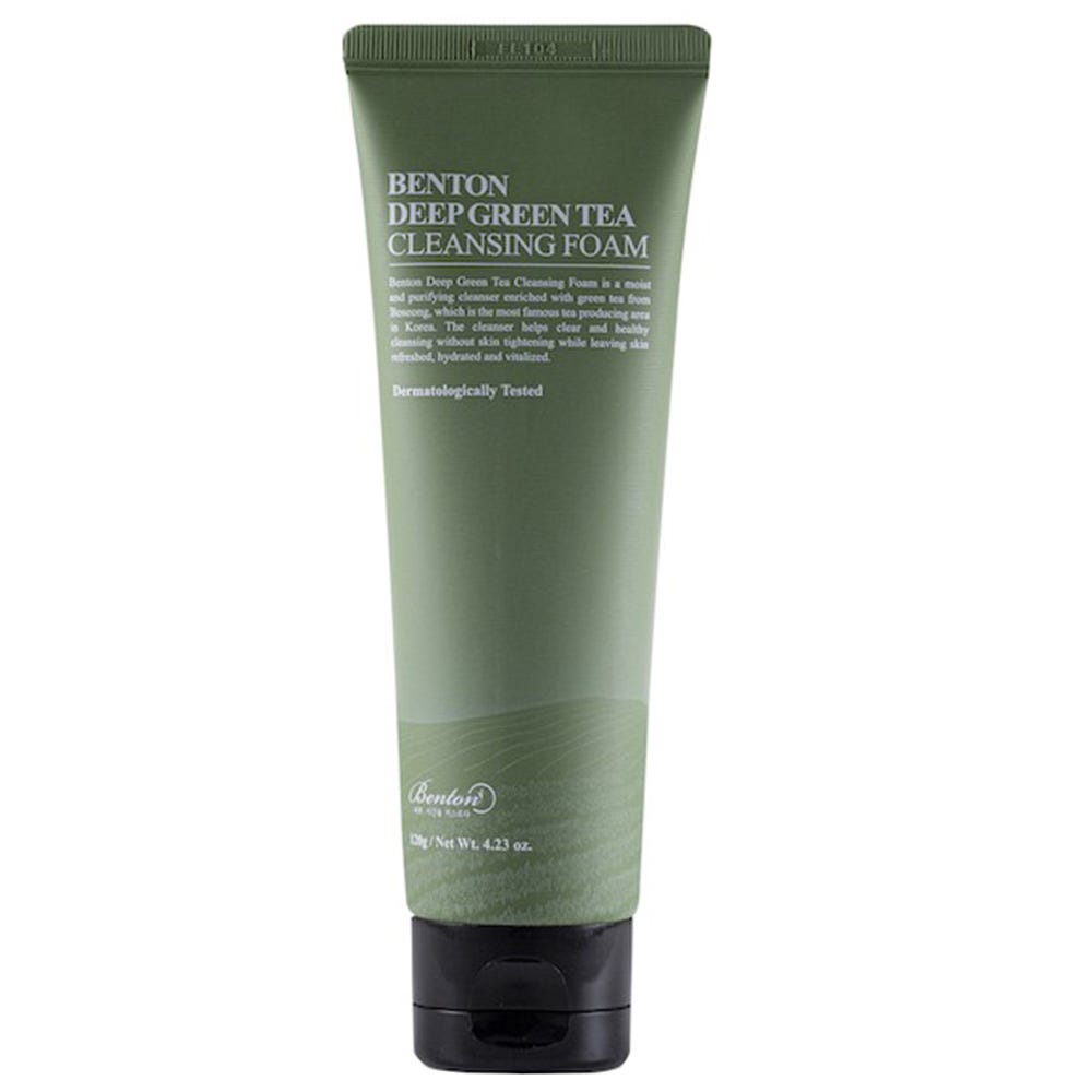 Benton Deep Green Tea Cleansing Foam 120 ml
