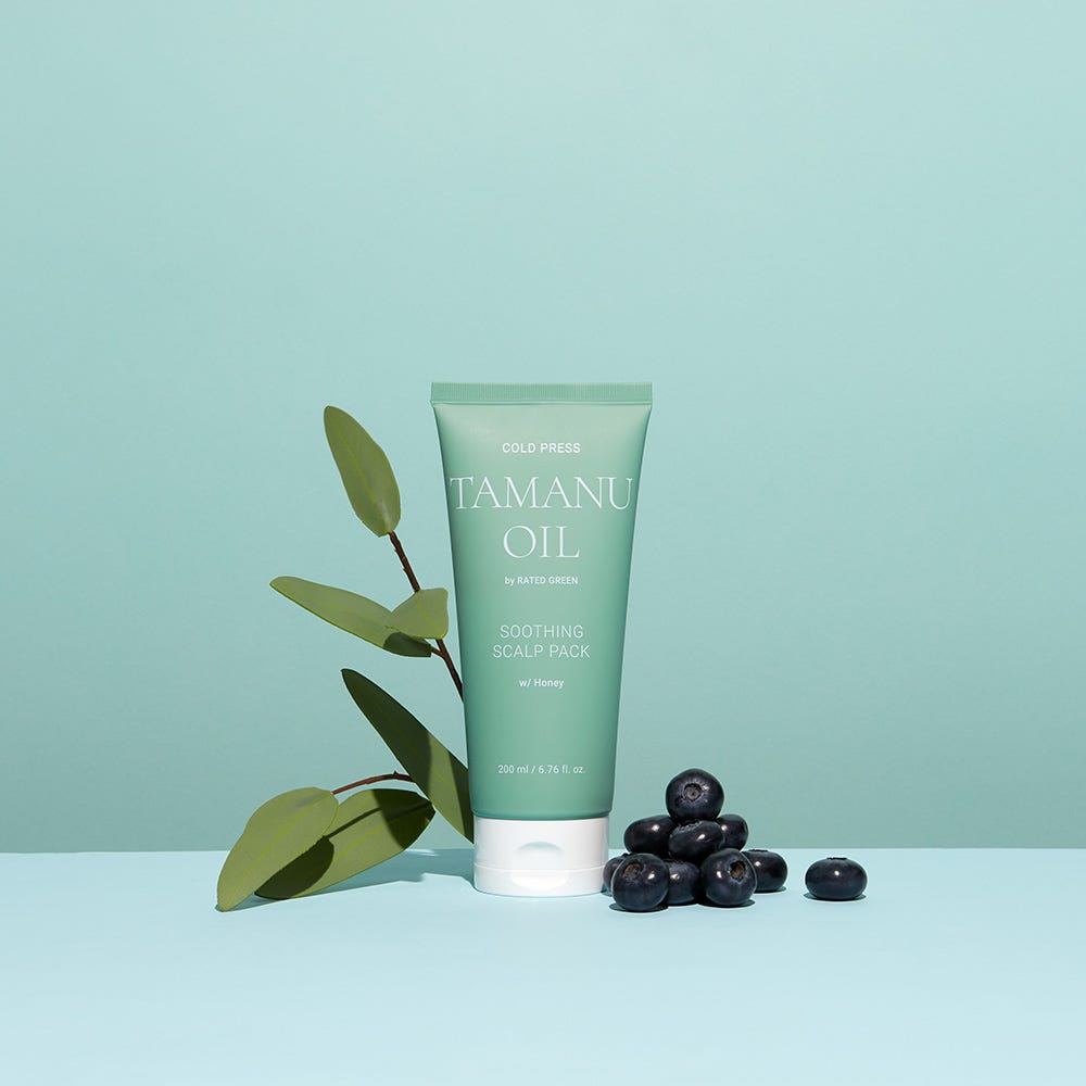 Rated Green Cold Press Tamanu Oil Scalp Pack 200ml