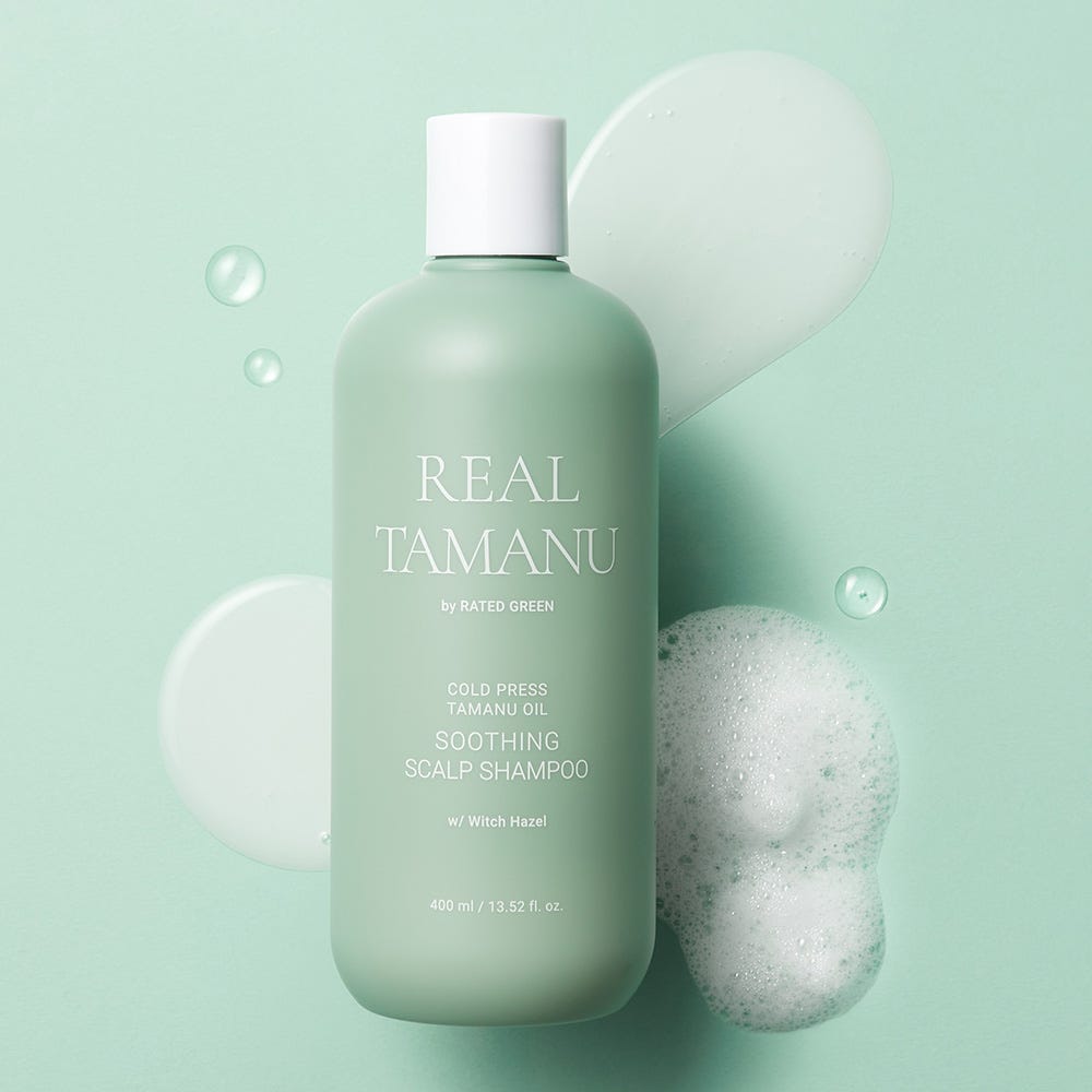 Rated Green Real Tamanu Cold press Soothing Scalp Shampoo 400 ml