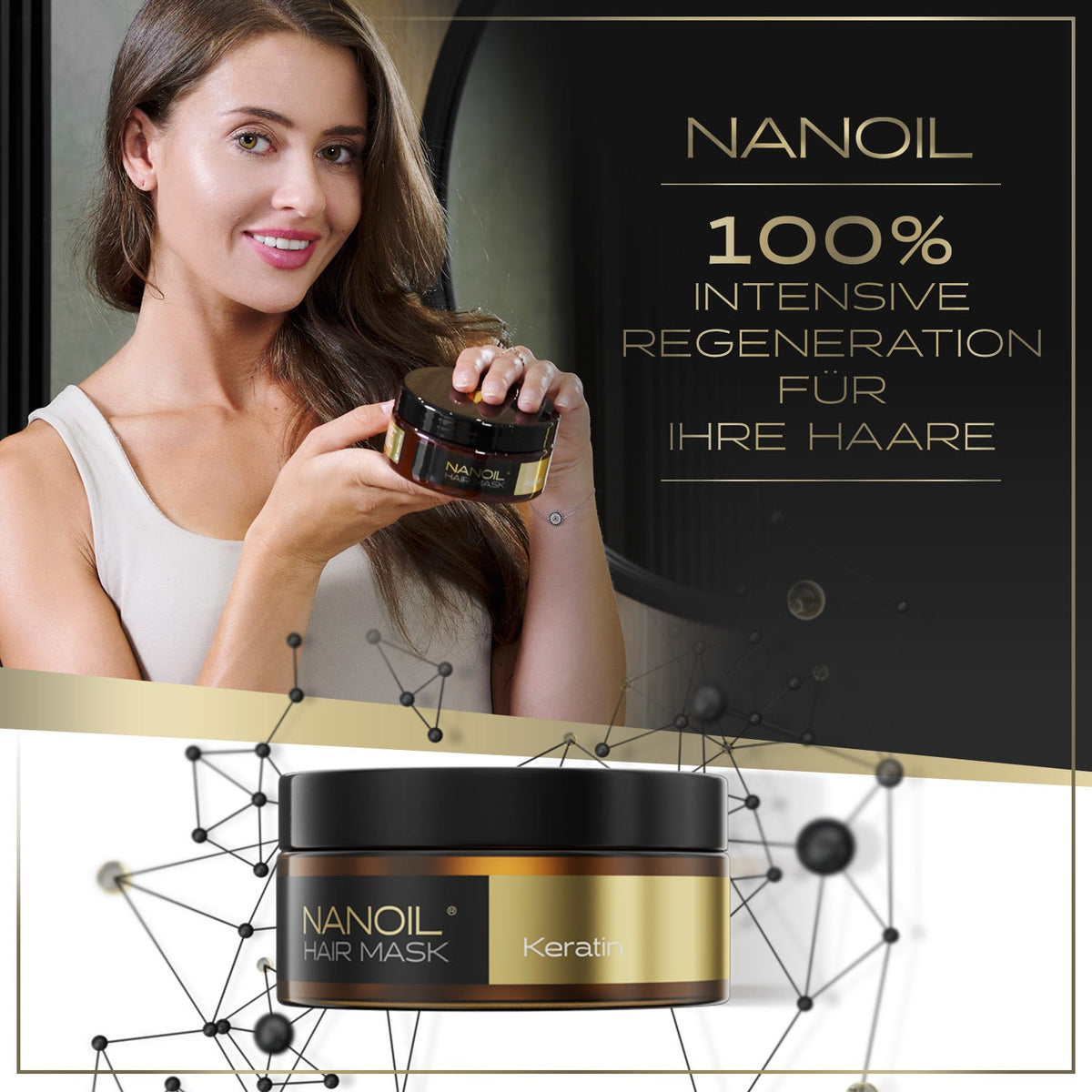 Nanoil Keratin Hair Mask 300 ml