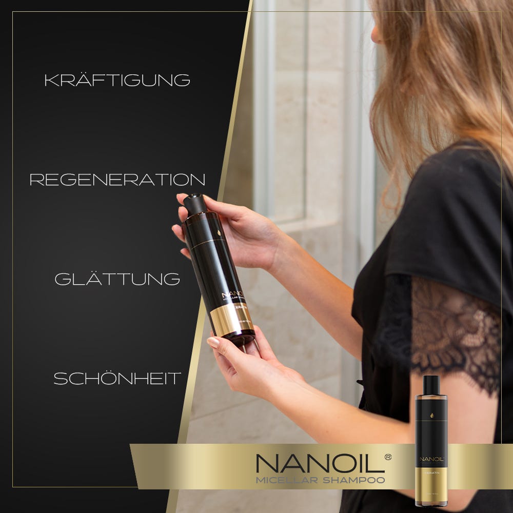 Nanoil Keratin Micellar Shampoo 300 ml