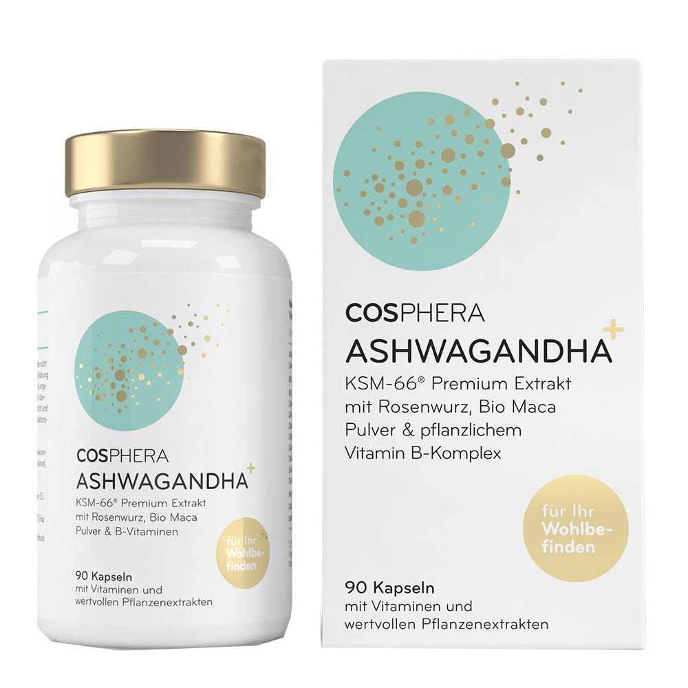 COSPHERA Ashwagandha+ Kapseln 90 Stück