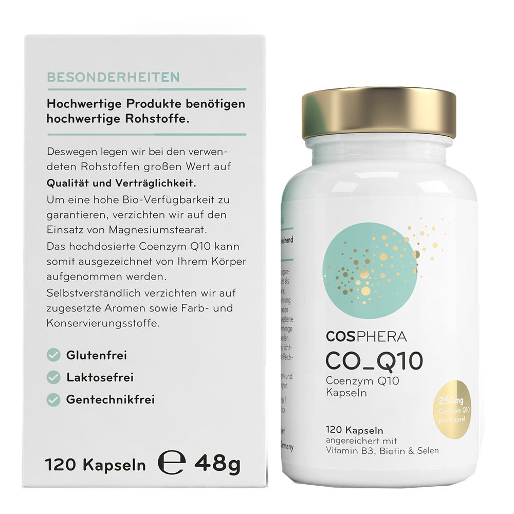 COSPHERA Coenzym Q10 Kapseln 120 Stück