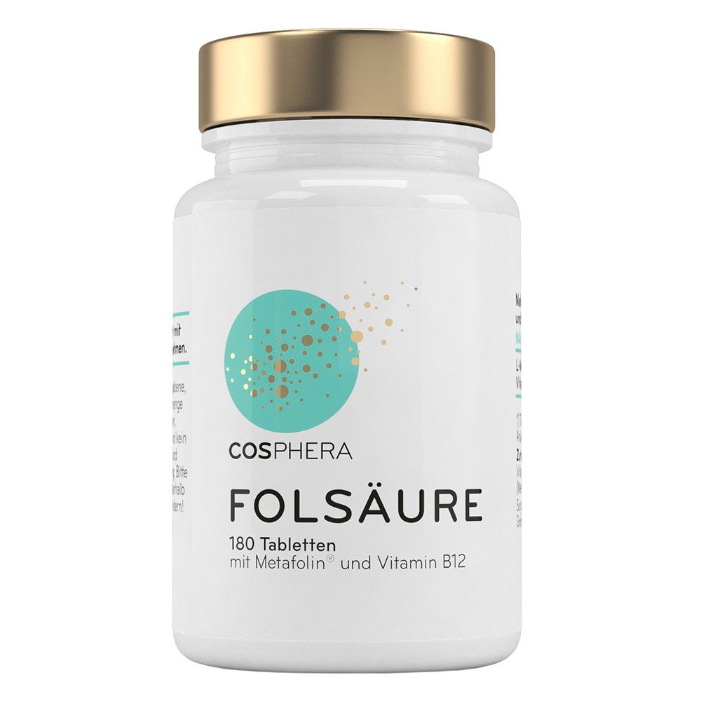 COSPHERA Folsäure Tabletten 180 Stück