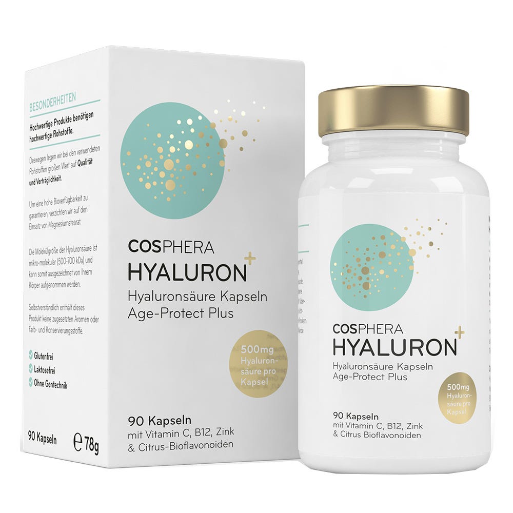 COSPHERA Hyaluronsäure Kapseln 90 Stück