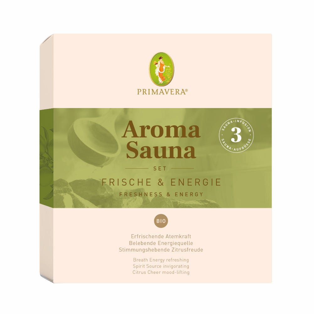 PRIMAVERA Aroma Sauna Set Frische & Ener Bio 