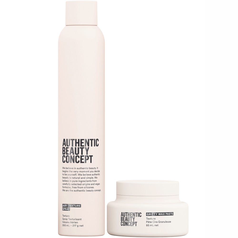 Authentic Beauty Concept Styling Gritty Wax Paste Bundle