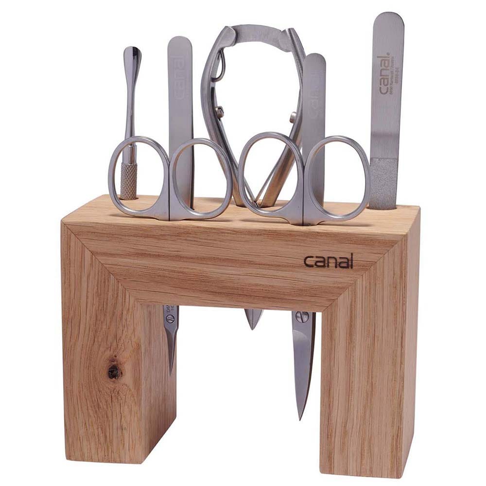 Canal Maniküre-Set Eiche, 7-teilig