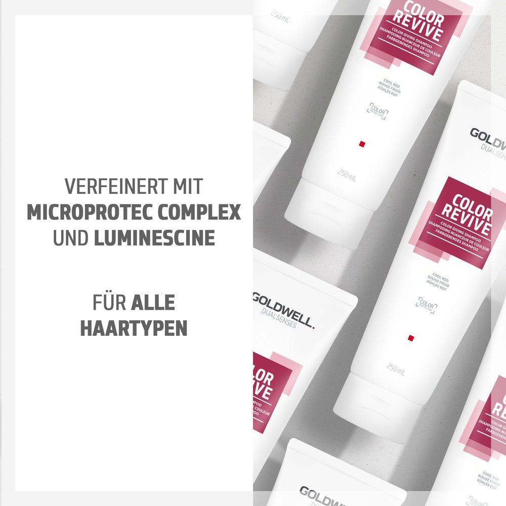 Goldwell Dualsenses Color Revive Shampoo Kühles Rot 250 ml