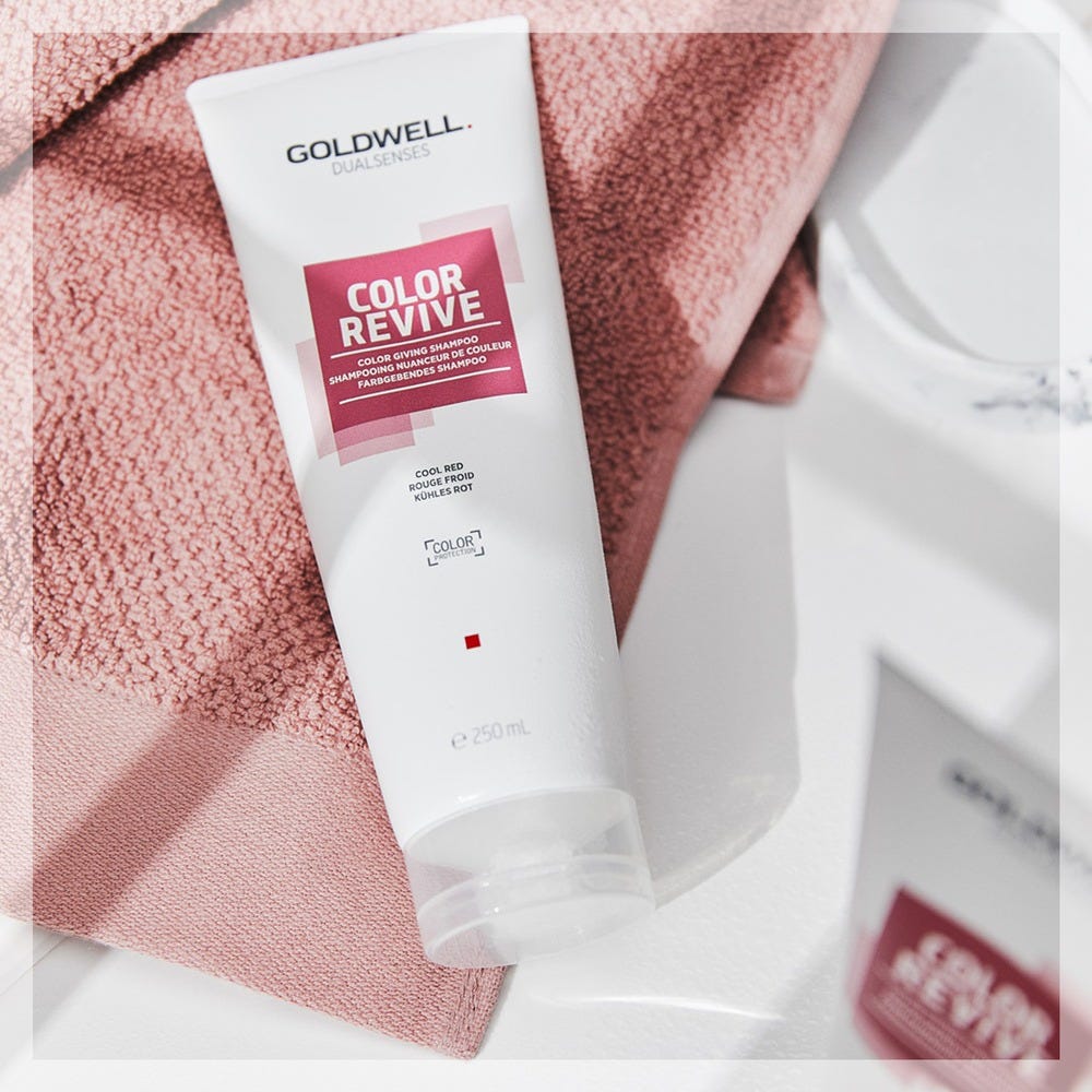 Goldwell Dualsenses Color Revive Shampoo Kühles Rot 250 ml