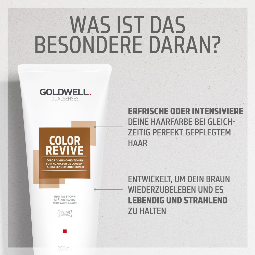 Goldwell Dualsenses Color Revive Conditioner Neutrales Braun 200 ml