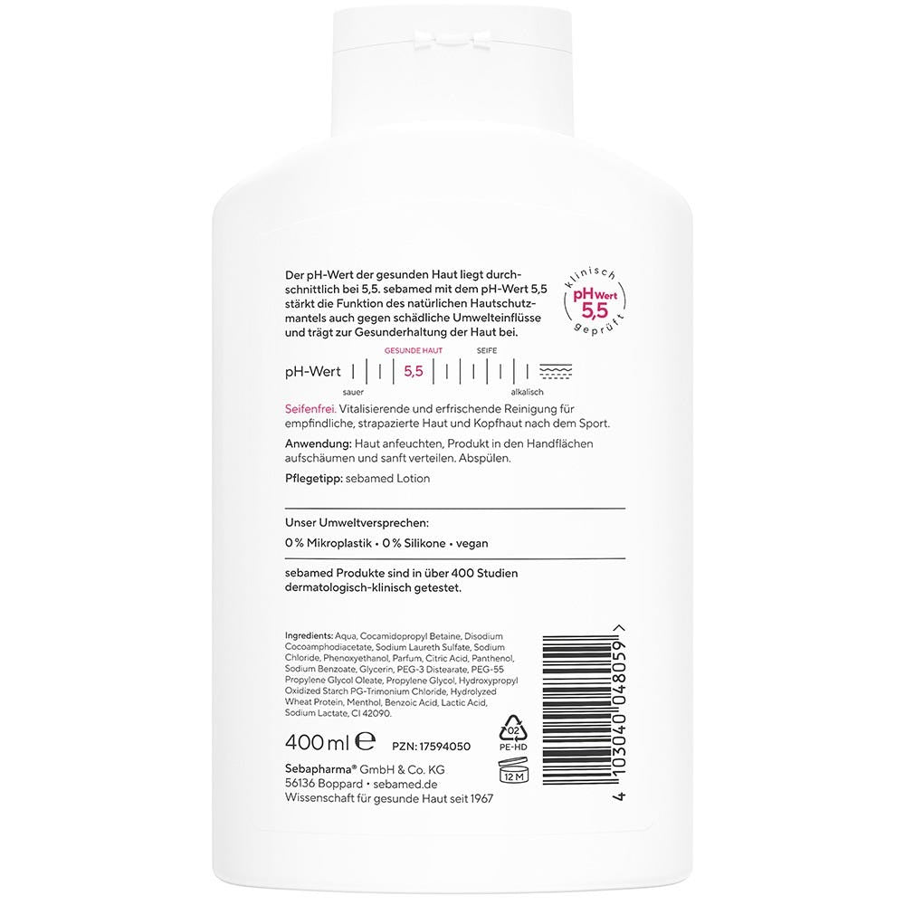  sebamed Sport Dusche 3 in 1 400 ml