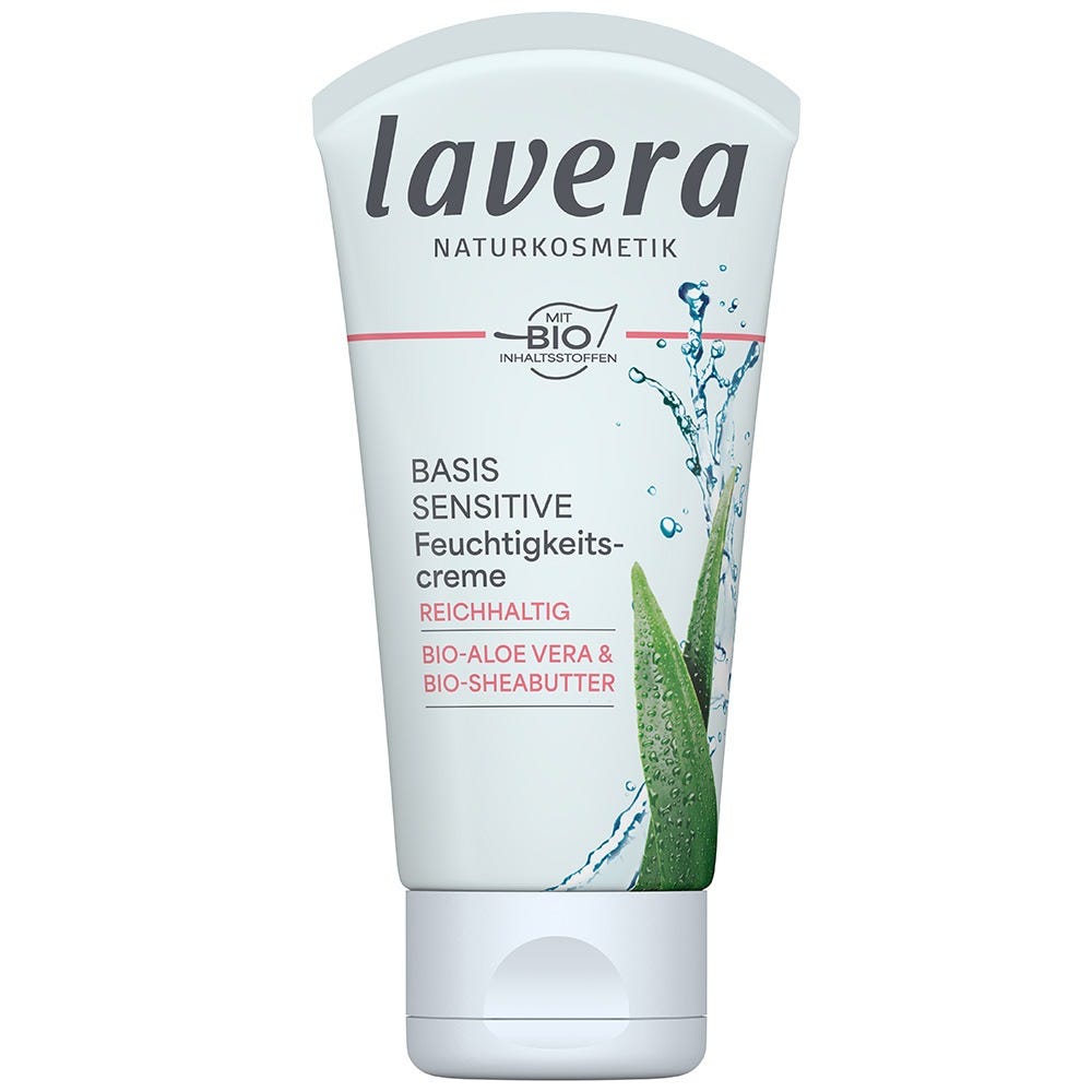 Lavera Basis Sensitiv Reichhaltige Feuchtigkeitscreme 50 ml