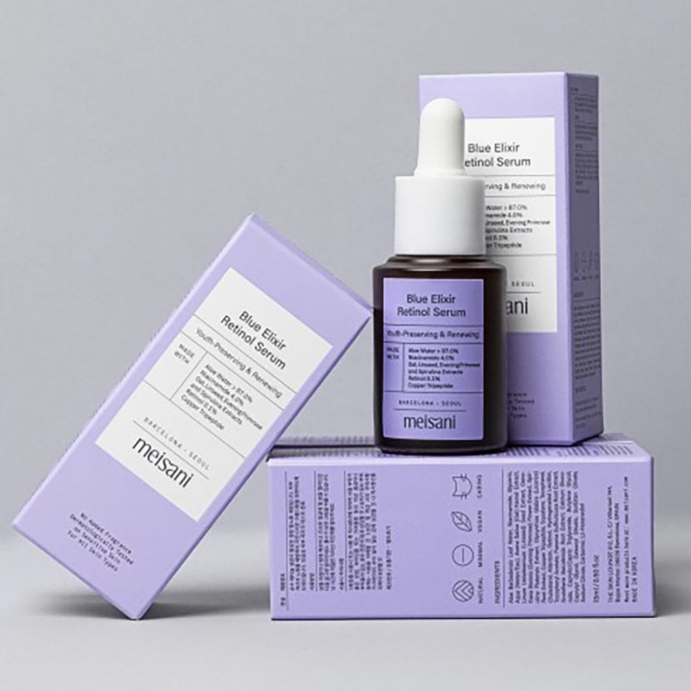 Meisani Blue Elixir Retinol Serum 15 ml