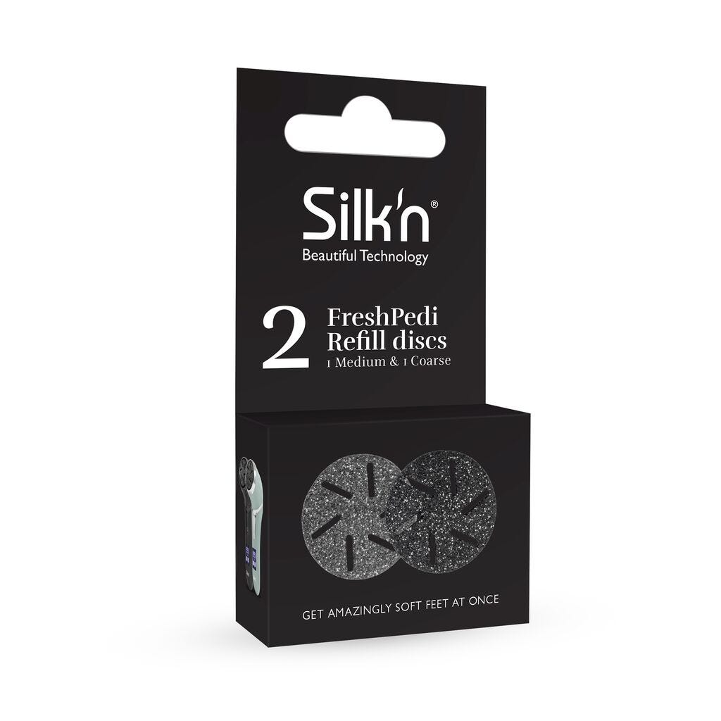 Silk'n Fresh Pedi Ersatzscheiben Medium & Grob